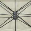 vidaXL Ampelschirm mit Doppeldach Sand 400 x 300 cm Produktbild-Vorschau 6