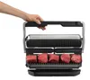 Tefal OptiGrill+ GC712D, Silber, Rechteckig, Sensor, Produktbild-Vorschau 2