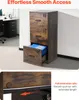 A filing cabinet in an office setting, with a close-up of the drawer mechanism. Anteprima dell’immagine prodotto