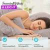 EllaTex Premium Mikrofaser Bettwäsche 155x220 + 80x80 cm – Produktbild-Vorschau 3