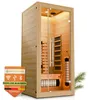 Artsauna Infrarotkabine Kiruna90 Premium - Vollspektrum- & Produktbild-Vorschau 2
