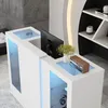 Empfangstheke mit LED-Beleuchtung und Glasvitrine, mit Produktbild-Vorschau 3