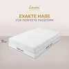 Lavea® Spannbettlaken 120x200cm, Maya, 100% Baumwolle – Produktbild-Vorschau 2