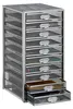 Zásuvkový box A4 s 10 priehradkami RD24817, strieborná Náhľad obrázku produktu 2