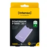 The image shows the packaging of a power bank. Voir les images du produit