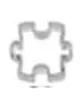 Vykrajovátko puzzle 2cm Náhled obrázku produktu 2