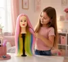 Testa per acconciature Iza con capelli termici 90 cm e Anteprima dell’immagine prodotto 4