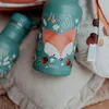 Trinkflasche Tiere - 21 x 7 cm - Pfauen-Grun | by Sassi Produktbild-Vorschau 6