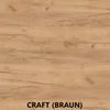 A close-up of a wood grain texture with text overlay. Voir les images du produit