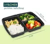 FITPREP 3-Fach Meal Prep Boxen im praktischen 10er Pack Produktbild-Vorschau 2