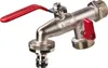 Kugel-Auslaufhahn 3/4 Zoll 26,5mm Kugelhahn Messing Produktbild-Vorschau 1