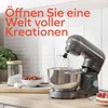 KitchenBrothers Küchenmaschine 2000W Anthrazit - 6,2L Produktbild-Vorschau 2