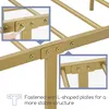 Yaheetech Metallbett Bettgestell Bettrahmen, Wolkenmuster Produktbild-Vorschau 8