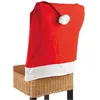 Stuhlhusse Nikolausmütze Weihnachtsmütze Stuhlüberwurf Produktbild-Vorschau 2