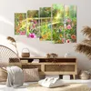 Bild auf Leinwand - Leinwandbild - Brücke Park Blume Produktbild-Vorschau 7