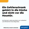 Exquisit Gefrierschrank, Tiefkühlschrank, Kombigerät, Produktbild-Vorschau 6