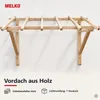 Holz Vordach 120x205 cm Haustürüberdachung Pultdach Produktbild-Vorschau 14