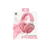 The image shows the packaging of a pink gaming headset. Produktbild-Vorschau