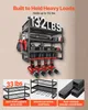 SucceBuy Rangement d'outils mural, étagère à 4 niveaux avec Voir les images du produit 5