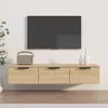 vidaXL Nástěnná skříň Sonoma dub 102x30x20 cm výrobek ze Náhled obrázku produktu 2