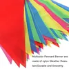 Wimpelkette 240m 450 Stück Mehrfarbig Nylon Stoff Produktbild-Vorschau 2