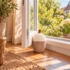 Butoir de porte en forme de noisette, couleur beige, Voir les images du produit 5