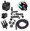 CLGarden Springbrunnen Pumpe Set mit 3X LED Beleuchtung Produktbild-Vorschau 1