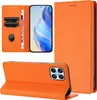 Litchi Leder Handyhülle für Honor X8 4G Wallet Kartenfächer Produktbild-Vorschau 3