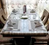 Platzset Abwischbar,Tischset Abwaschbar Grau 6er Set PVC Produktbild-Vorschau 6