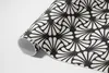 Geometrie Ginkgo Blätter Art Deco Glamour – Vinyl Fußmatte Produktbild-Vorschau 4
