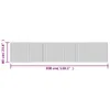 Tappeto Rettangolare Marrone Scuro 60x300 cm in Bambù Anteprima dell’immagine prodotto 7