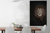 MuchoWow® Poster Löwe - Schatten - Wild 80x120 cm - Produktbild-Vorschau 2