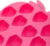 HOMLA ICE SUMMER Eiswürfelbehälter Erdbeere rosa 19x14 cm Produktbild-Vorschau 5