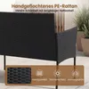 COSTWAY Polyrattan Gartenmöbel Set, Outdoor Gartengarnitur, Produktbild-Vorschau 5