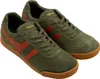 Gola Herrier Suede khaki orang sportlicher Schnürer Grün in Produktbild-Vorschau 31