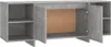 vidaXL Armoire TV gris béton 130x35x50 cm Bois composite Voir les images du produit 6