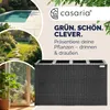 CASARIA® Fioriera Rettangolare 95x27x60 cm con 4 Vasi Anteprima dell’immagine prodotto 4