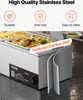 VEVOR Kommerzieller Speisenwärmer mit 4 x 8 Qt Behältern, Produktbild-Vorschau 13