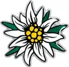 Adesivo 3D Edelweiss HQ Anteprima dell’immagine prodotto 1