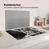 KitchenYeah© Herdabdeckplatte Tiger - Jungtier - Schwarz - Produktbild-Vorschau 3