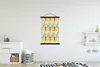 MuchoWow® Textilposter Blumen - Muster - Farben 120x180 cm Produktbild-Vorschau 2