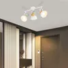 ZMH faretto da soffitto bianco vintage 3 fiamme retrò Anteprima dell’immagine prodotto 9