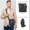 ROYALZ "Oregon" Leder Umhängetasche Herren Klein – Kompakte Produktbild-Vorschau 2