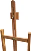 Close-up view of the adjustable mechanism of a wooden easel. Produktbild-Vorschau