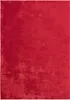 A plain red rug.