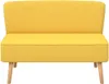 A yellow sofa on a white background. Náhľad obrázku produktu