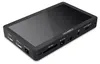 A black Feelworld monitor is shown from a diagonal angle, highlighting its ports and screen. Produktbild-Vorschau