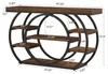 Tribesigns Konsolentisch, 120 cm, 5-stufiger Produktbild-Vorschau 7