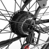 Close-up view of the rear derailleur and cassette of an e-bike. Produktbild-Vorschau