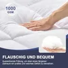 Matras Topper - 180x200 cm, Hypoallergeen en Machinewasbaar Productafbeelding-voorbeeld 4